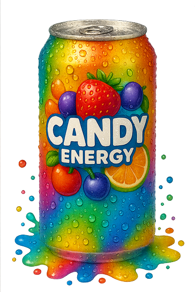 Candy Energy Can